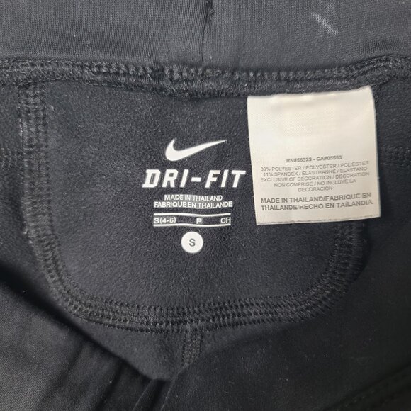 Nike Women's Black Dri-FIT Straight Leg Yoga Athletic Pull-On Pants Size S - Picture 10 of 11